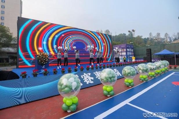 2024中国网球巡回赛CTA500重庆北碚西南大学站开幕