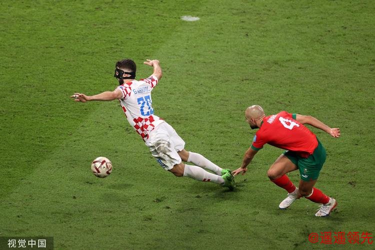 世界杯-奥尔希奇世界波 克罗地亚2-1摩洛哥获季军